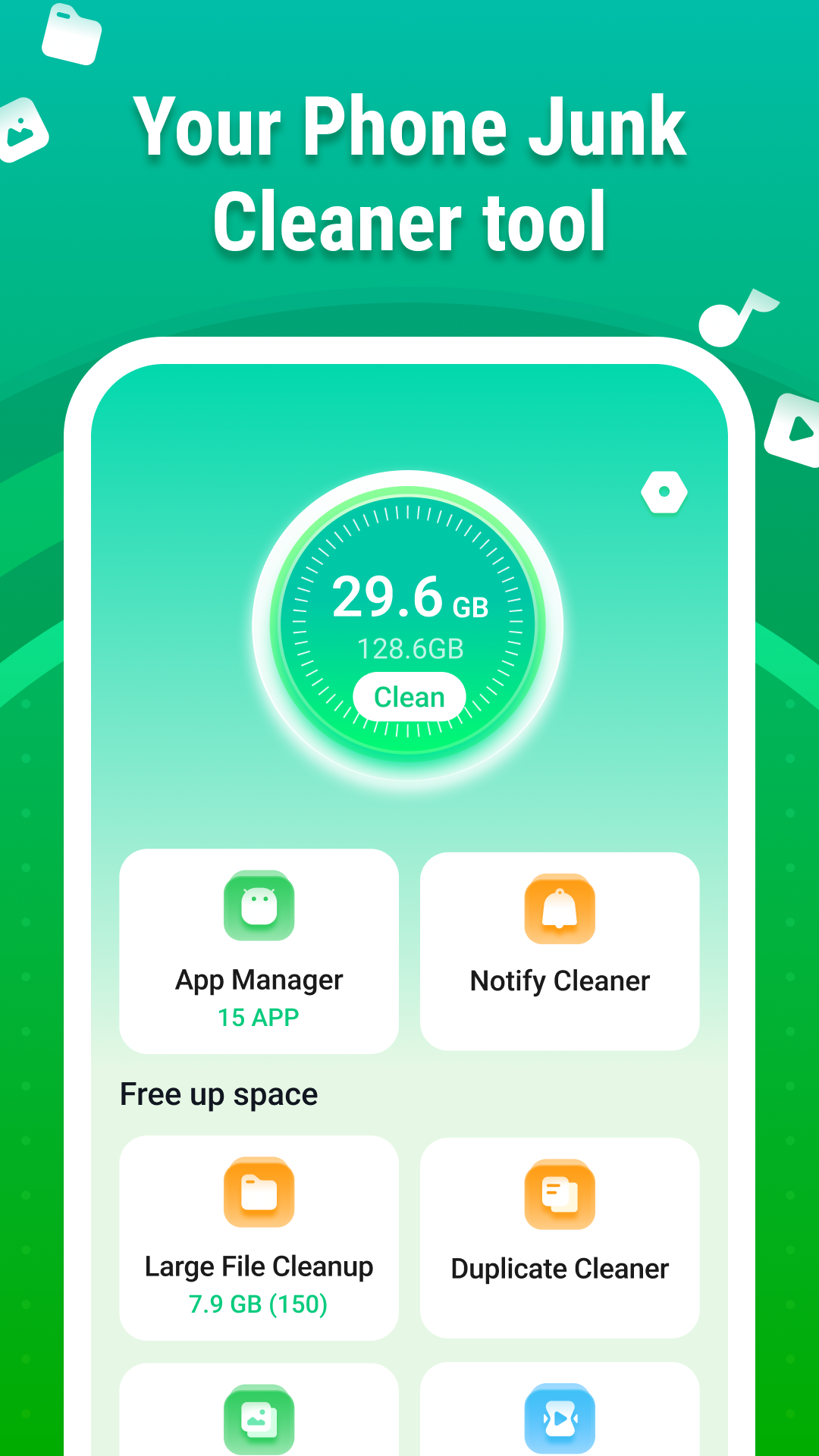 Phone Clean Fix app screenshot